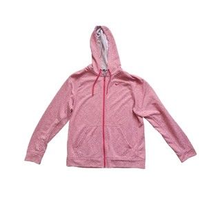 NIKE DRI-FIT PULLOVER SWOOSH Jacket RED MENS LARGE